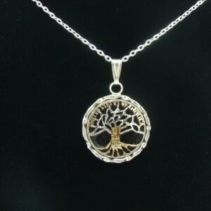 Tree of Life US Quarter Pendant by Two Feathers Coin Art