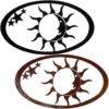 Sun Oval by Dugout Creek Designs