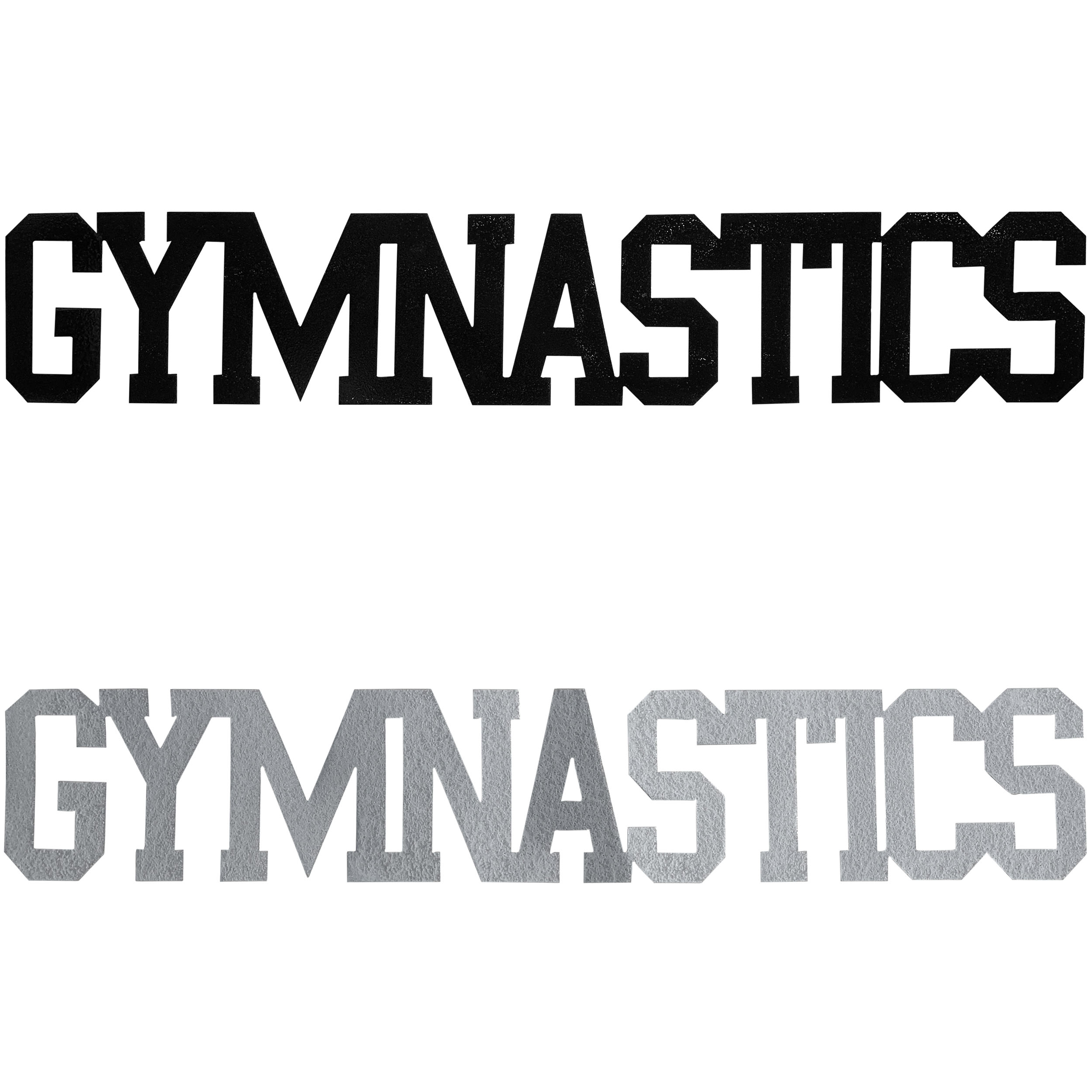 Gymnastics Word by Dugout Creek Designs