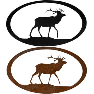 Elk Oval by Dugout Creek Designs