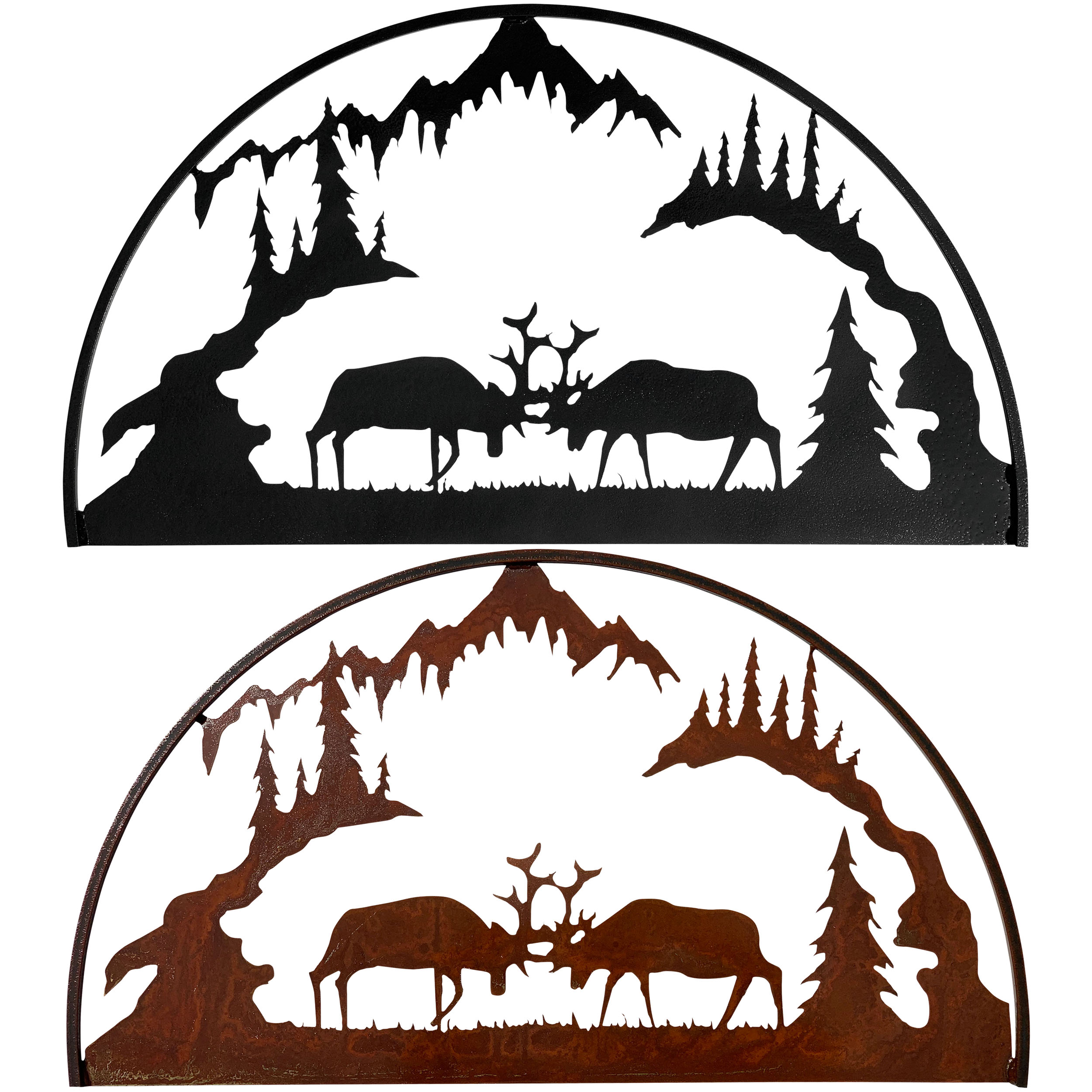 Fighting Elk Hoop by Dugout Creek Designs