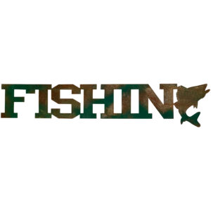 Fishing Word by Dugout Creek Designs