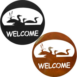 Loon Welcome Circle by Dugout Creek Designs