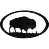 Buffalo Oval by Dugout Creek Designs