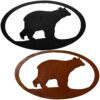 Bear Oval by Dugout Creek Designs