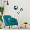 Contemporary Circles Decor Set by Meyerdirk Art - Image 9