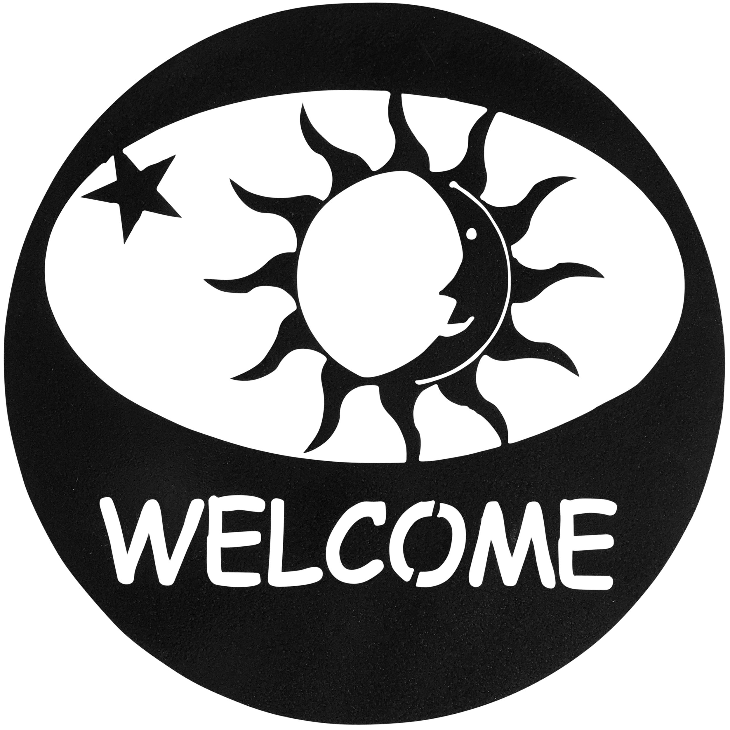 Sun Welcome Circle by Dugout Creek Designs