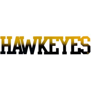 University of Iowa Hawkeyes Word™ by Dugout Creek Designs