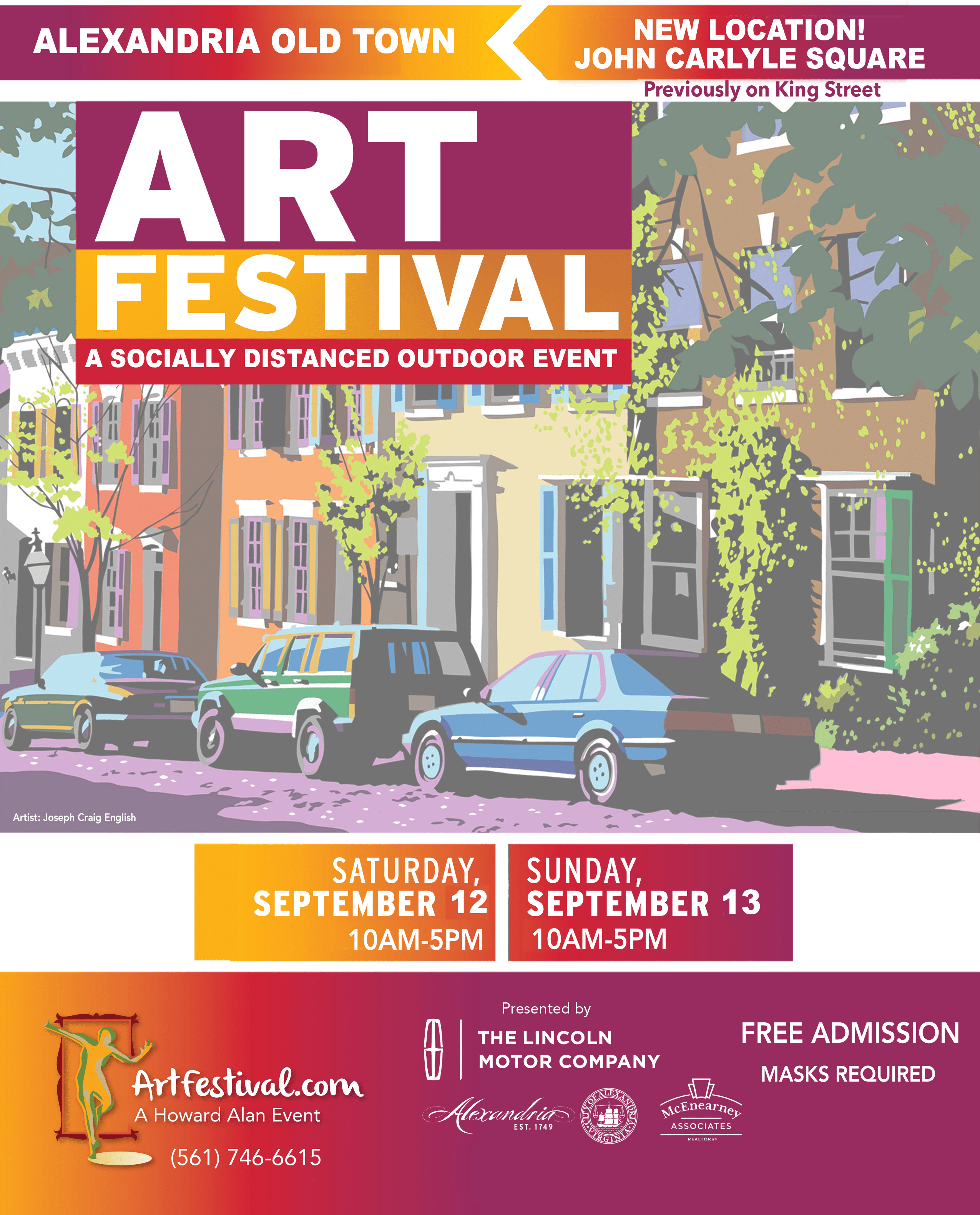 18th Annual Alexandria Old Town Art Festival - OnlineArtFestival.com