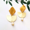 Classic Gold Stud Earrings