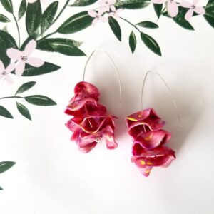 Ruffle Dangles By Icha Cantero Handmade Jewelry