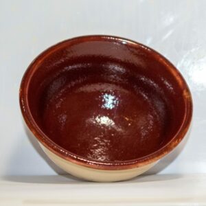 Small Red-Lined Bowl by Neena Plant Pottery