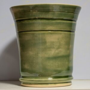 Tall Ringed Vase by Neena Plant Pottery