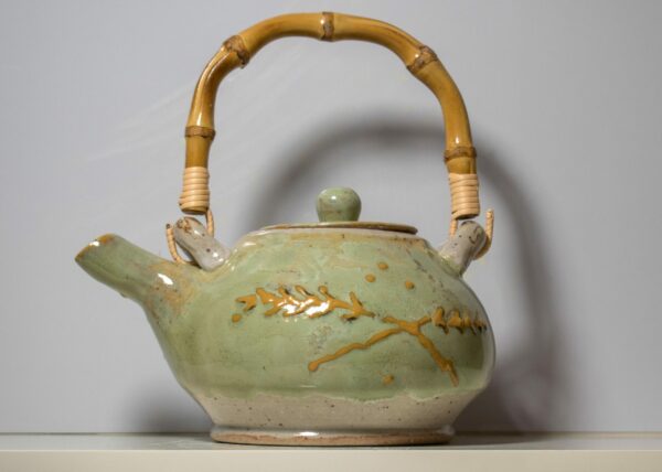 Wheat Motif Teapot by Neena Plant Pottery