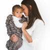 Gray Baby Cocoon Swaddle Sack