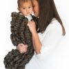 Brown Baby Cocoon Swaddle Sack