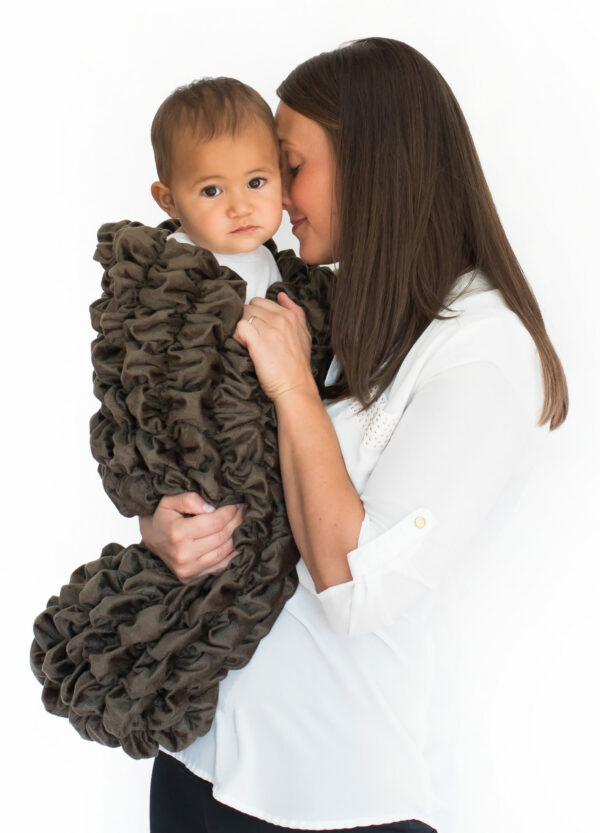 Brown Baby Cocoon Swaddle Sack