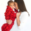 Red Baby Cocoon Swaddle Sack