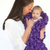 Purple Baby Cocoon Swaddle Sack