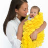Yellow Baby Cocoon Swaddle Sack
