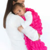 Bright Pink Baby Cocoon Swaddle Sack