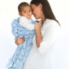 Pale Blue Baby Cocoon Swaddle Sack