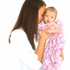 Pale Pink Baby Swaddle Blanket