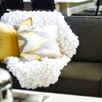 Comfort Handmade Luxury Throw in cream