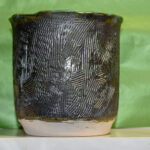 Dark Pearl Vase by Neena Plant Pottery