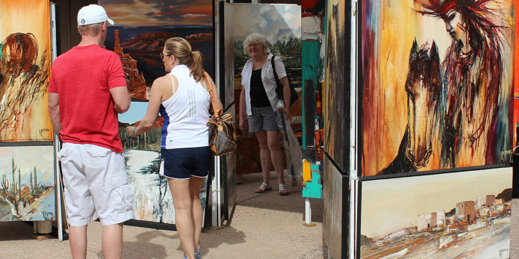 Sonoran Fine Art and Wine Festival in Cave Creek Arizona