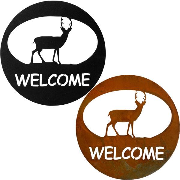 Standing Deer Welcome Circle by Dugout Creek Designs