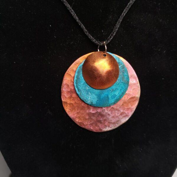 Syzygy copper Pendant by J Paul Copper Creations