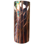 Aspen Trees copper wall sconce by Metal Memories