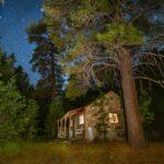 Cabin at Night by Byron Neslen Photography