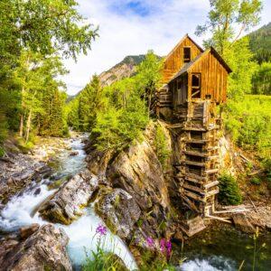 Crystal Creek Mill by Byron Neslen Photography
