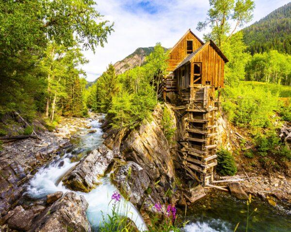 Crystal Creek Mill by Byron Neslen Photography