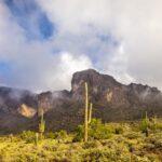 Fog Lifting from Superstitions by Byron Neslen Photography