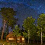 Pleasant Valley Cabin Starry Night by Byron Neslen Photography