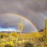 Rainbow at Picket Post Mountain by Byron Neslen Photography
