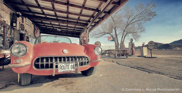 Route 66 Vette by Cheyenne L Rouse Photography