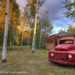 Rustic Red Ford by Cheyenne L Rouse Photography