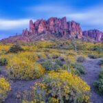 Blue-Hour-with-Clouds-Superstitions-Mountains-by-Byron-Neslen-Photography