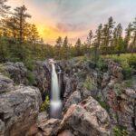 Sunset-at-Sycamore-Falls-by-byron-neslen-photography