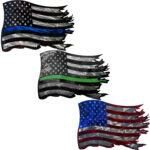 American Flag Metal Decor by Meyerdirk Art