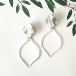 Silver Onda Studs By Icha Cantero Handmade Jewelry