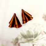 Bronze Queen Studs By Icha Cantero Handmade Jewelry