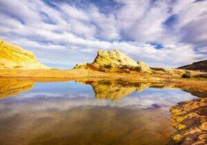 Reflections in the Vermillion Cliffs National Monument