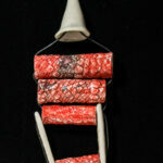 Snakeskin Neck Piece by Neena Plant Pottery