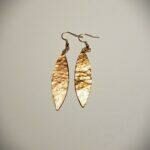 Copper Willow Earrings small by J Paul Copper Creations