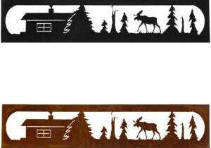 Moose Rectangle by Dugout Creek Designs
